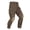 Brown, variant on Men's Flex Ripstop Work Pants with Removable Knee Pads – 10-Pocket Breathable Utility Trousers for Hiking, Gardening & Outdoor Work (No Belt)