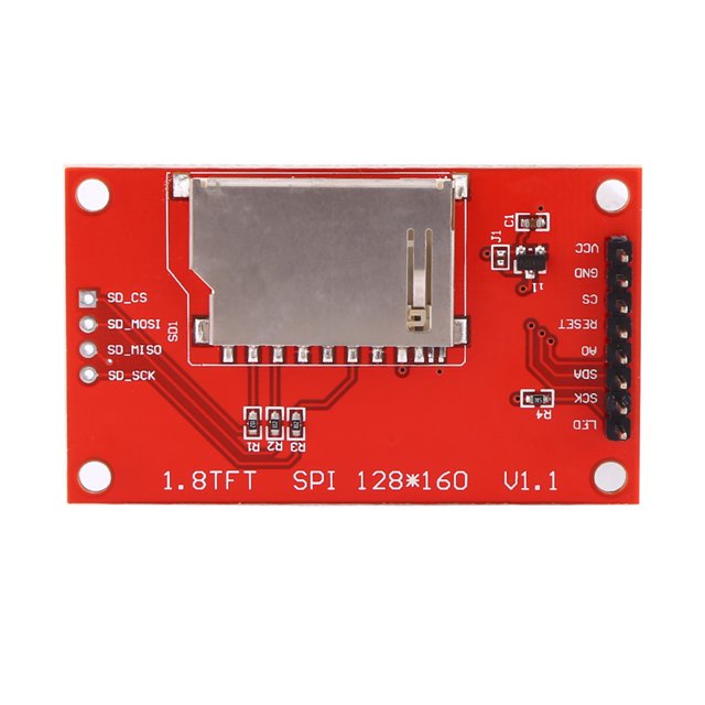 Módulo de Pantalla A Color Spi Serie de 1,8 Pulgadas, ST7735, LCD TFT DE 128X160 PARA 8051/AVR/ARM DE 8/16 BITS PARA MÓDULO LCD