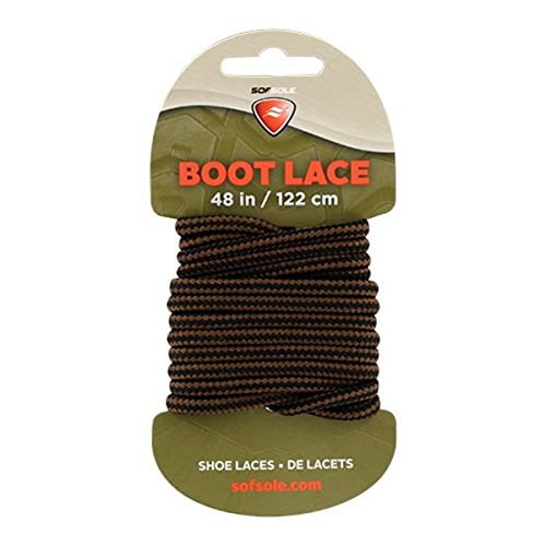 Boot Waxed Lace Blck/brown 45"