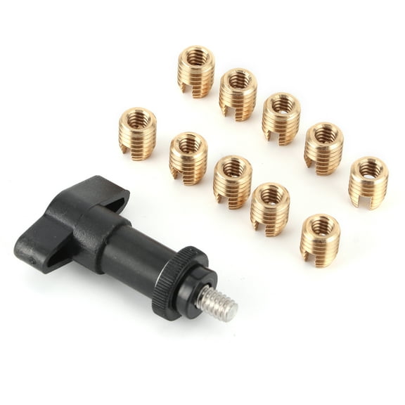 Motorcycle Fairing Insert Repair Kit Brass Bolts Screws W/THandle Installation Tool for Batwing Type
