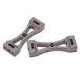 thumbnail image 3 of piezas de vigas de metal RC de 53 mm de longitud, soporte central fijo de aluminio para WPL B14 B16 B36 Q60 Q61, color titanio, 3 of 14