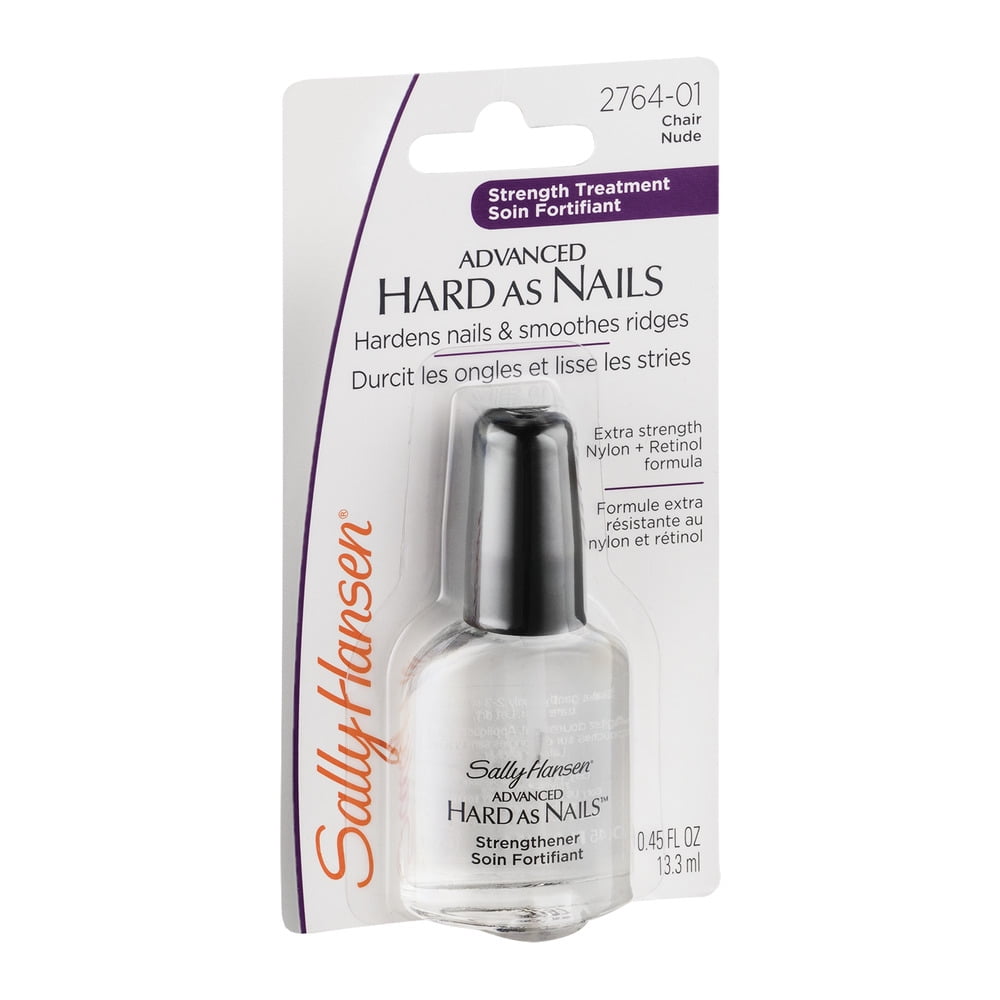 Sally Hansen Advanced Hard as Nails Strengthening Top Coat, Nude, fl oz Sally Hansen Advanced Hard as Nails Strengthening Top Coat, Nude, fl oz
