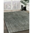 thumbnail image 2 of Ahgly Company Indoor Square Mid-Century Modern Gunmetal Gray Oriental Area Rugs, 7' Square, 2 of 6
