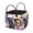 Biomechanical Cat Art, variant on HELLHERO Wizard Cat in Study Waterproof Storage Basket for Laundry, Polyester Foldable Storage Basket for Bathroom Bedroom