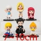 thumbnail image 1 of 7-10cm 6 uds Zatch Bell Zeon Brago Kanchome PVC figuras de acción juguetes de modelos coleccionablesbolsas de 7-10 cm zhangyuxiang unisex, 1 of 2