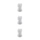 thumbnail image 5 of Wosthever Molde de ajedrez, repuesto Flexible para bricolaje, resistente al calor, estilo Simple moderno, molde de resina, herramienta de moldeo, Type1 NO1, 5 of 6