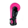 thumbnail image 4 of Fighter Synthetic Leather PU basic Boxing Gloves, Neon Pink/Black 1376APUFP, 4 of 4