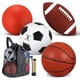 thumbnail image 1 of Juego de pelotas deportivas Lenwen, bolsa de baloncesto, fútbol, 1 of 7