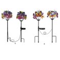 thumbnail image 4 of Yuarrent 2X Luz de camino Lámpara de césped Energía solar Mano de obra Orquídea Dispositivo de iluminación Decoraciones Adorno de jardín Type2 NO2, 4 of 6