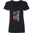 thumbnail image 3 of Inktastic USA 250 Independence Day Women's V-Neck T-Shirt, 3 of 5