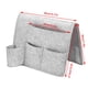 thumbnail image 5 of Carrito de almacenamiento junto a la cama perfecl Organizador de dormitorio Gris claro, 5 of 8