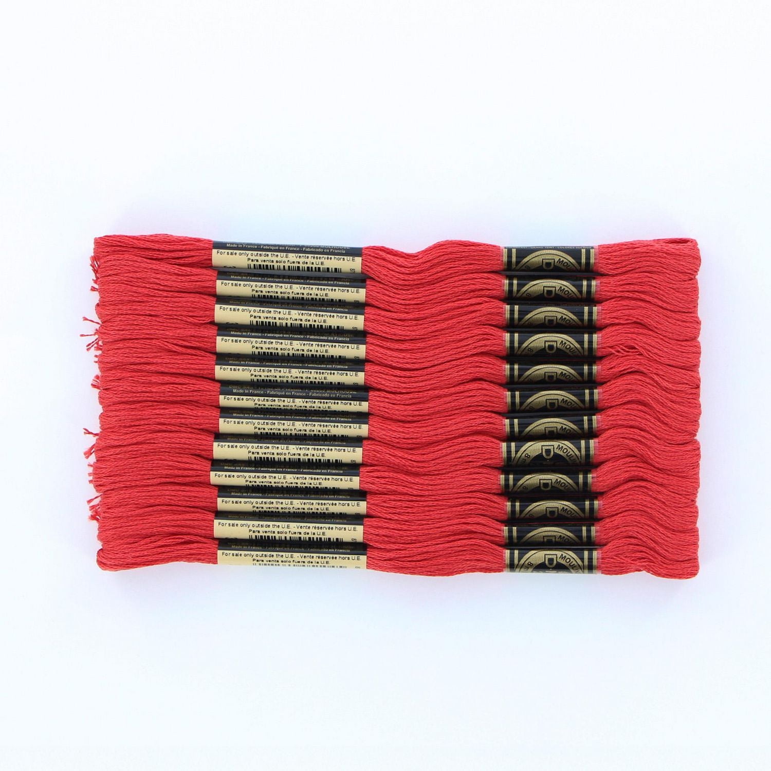 DMC Coton à broder 6 brins 8m rouge