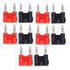 thumbnail image 1 of Juego de 5 conectores banana dobles de latón PE sin soldadura para linternas, para equipos electrónicos de autocaravanas., 1 of 14
