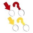 thumbnail image 5 of KAKOWELY diademas divertidas con símbolos de flecha amarilla, diademas divertidas para fiestas con punta de flecha, tocados navideños, tocados de Halloween, accesorios novedosos para Año Nuevo., 5 of 5