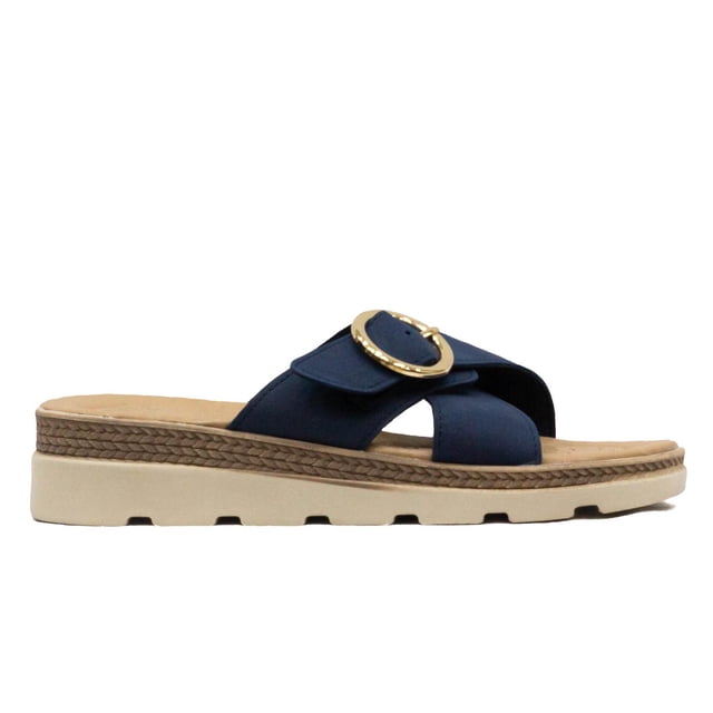 Sandalias para Mujer Maxim 970 azul marino 24.5