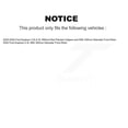 thumbnail image 2 of CMX Front Rear Disc Brake Rotors Kit for Car Ford Explorer K8-102411, 2 of 8