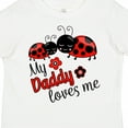 thumbnail image 4 of Inktastic My Daddy Loves Me with Cute Ladybugs Boys or Girls Toddler T-Shirt, 4 of 5