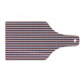 thumbnail image 1 of 4th of July Cutting Board, Stars and Stripes Pattern American Flag Inspired Patriotic Theme, Tempered Glass Cutting and Serving Board, Wine Bottle Shape, Violet Blue Ruby White, by Ambesonne, 1 of 1