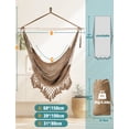 thumbnail image 4 of Silla Hamaca Chihee de Algodón Suave con Cuerda Extra Grande, 4 of 6