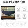 thumbnail image 5 of Whale Stuffed Animal  Size Down Soft Simulation Big Blue Whale Dolphin Doll Toy Cushion Pillow Whale Plus, 5 of 5