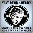 thumbnail image 2 of CafePress - Stay Dumb America! Cap - Adjustable 100% Brushed Unisex Casual Cotton Baseball Cap, Beige, 1, 2 of 2