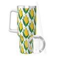 thumbnail image 2 of Disketp Corn Cob for 40 OZ Stainless Steel with Handle Lid Straw for Women Men Birthday Presents, 2 of 8
