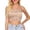 00-Beige1527, variant on Women's Halter Strap Crop Top Scalloped Trim Slim Fit Summer Tank