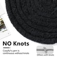 thumbnail image 4 of Harn Cozyful Chunky Chenille #10 para tejer a mano, color negro, 4 of 8