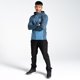 thumbnail image 1 of Dare 2B - Sudadera con Cremallera Revive II para Hombre (Gris Orión, Azul Estelar), 1 of 6