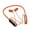 Orange, variant on SPOORYYO Bluetooth 5.4 Wireless Neckband Earphones with HiFi Surround Sound Long Range Card Insertion and Ear Return