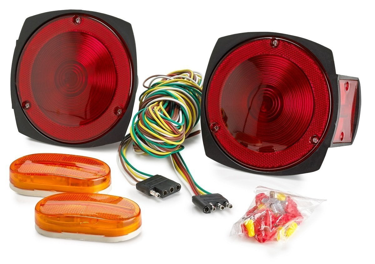 Trailer Light Kit Ideal For Towing Applications Up to 80" Wide, Such