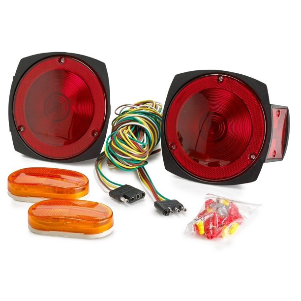Trailer Light Kit Ideal For Towing Applications Up to 80" Wide, Such