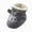 Grey, variant on Newborn Baby Child Crawling Shoes Boy Girl Lamb Slippers Prewalker Trainers(Pink,5)
