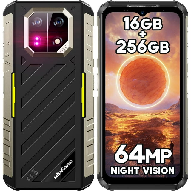 Teléfono celular Ulefone Armor 22 16GB+256GB Android 13 64MP+64MP