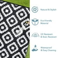 thumbnail image 6 of 2024 New Outdoor Rug, for Patio Rug Waterproof Mat Geometric Reversible Plastic Camping Rugs Modern Portable Carpet for RV, Porch, Deck, Camper, Balcony, Backyard, 6 of 9