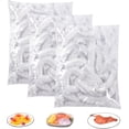thumbnail image 1 of 300PCS Reusable Food Wrap, Disposable Plastic Elastic Stretch Wrap, Fresh Storage Bags, Elasticated Prevent Leaks, 1 of 5