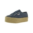thumbnail image 1 of Superga Womens 2790 Canvas Low-Top Platform Sneakers, 1 of 3