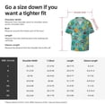 thumbnail image 5 of Sikiie Trucks And Excavators Men's Wrinkle Free Untucked Cuban Shirt Business Casual Button Down Shirts Short Sleeve ShirtLarge, 5 of 5