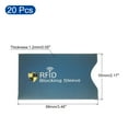 thumbnail image 2 of Uxcell Protect NFC Holder RFID Blocking Credit Card Sleeves, Dark Blue 20 Pack, 2 of 5