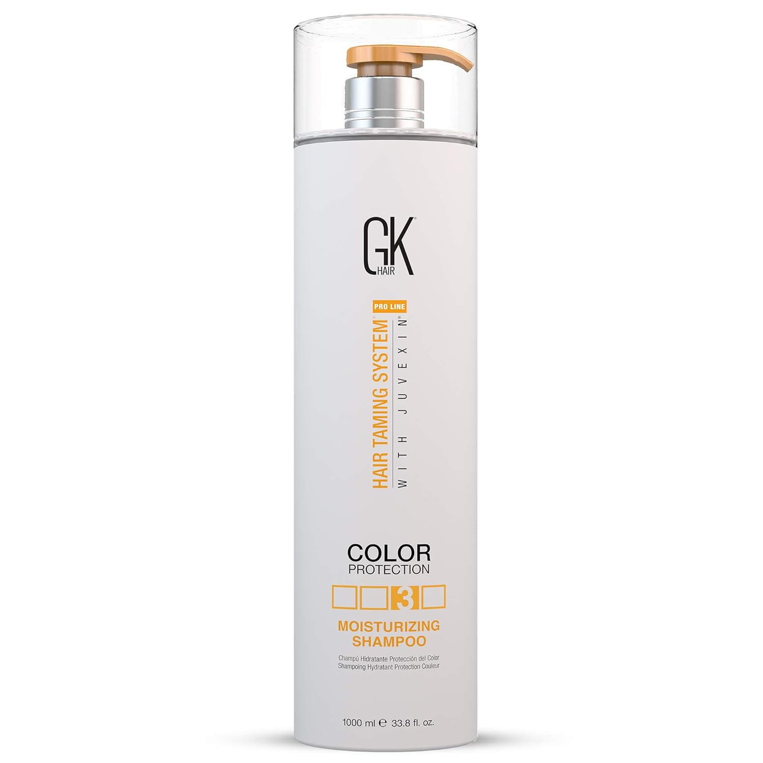 GK HAIR Vegan Color Treated Moisturizing Shampoo for Women Deep Conditioning Hair Mask with Keratin and Frizz Control Hydrate Treatment for Dry Damaged Hair 33.8 Ounce