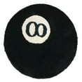 thumbnail image 3 of Alfombra flocada para sala de estar alfombrilla negra para sofá con borde de bloqueo reforzado para sala de estar ANGGREK Otros, 3 of 8