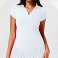 thumbnail image 4 of Haivin Women's Casual Top, Solid Color Short Sleeve, for Everyday Wear, 4 of 5