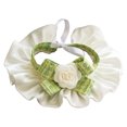 thumbnail image 4 of CSChome Pet Collar Saliva Towel Exquisite Three-Dimensional Flowers Ruffled Edge Dog Bowknot Neck Scarf Photoshoot, 4 of 7