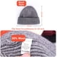 thumbnail image 5 of Gorro de pescador corto de punto de lana Sinhoon para hombre y mujer, gorro cálido de invierno (azul), 5 of 8