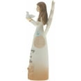 thumbnail image 3 of Pavilion Gift Company Light Your Way Memorial Beloved Mother Angel Figurine, 5-1/2", Brown, 3 of 9