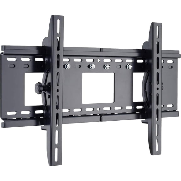 Restored Sanus VMPL3B 27" to 84" Universal Tilt Wall Mount, Low Profile, Solid Heavy-Gauge Steel Construction, Up to 280 lbs. (Refurbished)