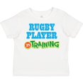 thumbnail image 3 of Inktastic Rugby Player in Training Boys or Girls Toddler T-Shirt, 3 of 5