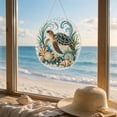 thumbnail image 4 of Clearance! Ocean Pearl Art DIY Hanging Ornament Kit, Sea Turtle Coastal Diamond Art Kit with Complete Tools, Sparkling Rhinestone Bead Craft Gift for Friends and Family, Sea Turtle, 4 of 7