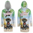 thumbnail image 3 of Great Dane Hello Summer with Sunglasses and Surfboard Tropical Vibes All Over Print 3D Hooded Duffle Toggle Coat Danes Dog Lover Gifts - 00007, 3 of 6