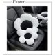 thumbnail image 5 of Almohada para el reposacabezas del coche NQ con cuadros en blanco y negro, 5 of 5
